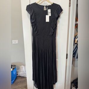 Ulla Johnson Black Maxi Dress